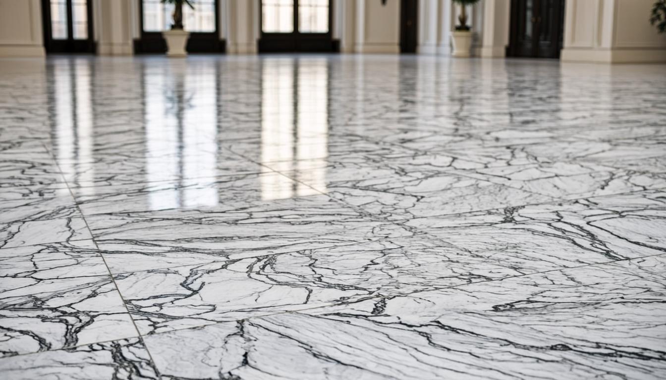 أرضيات رخام فيلا فاخرة